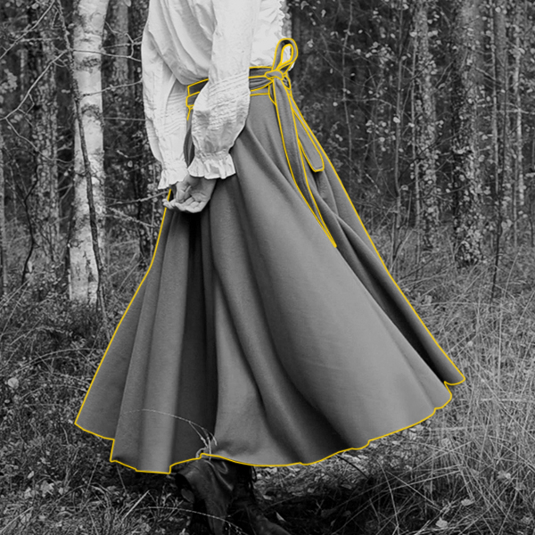 Full Circle Riding- & Walking Skirt sewing pattern / Rid- & Promenadkjol Helcirkel symönster