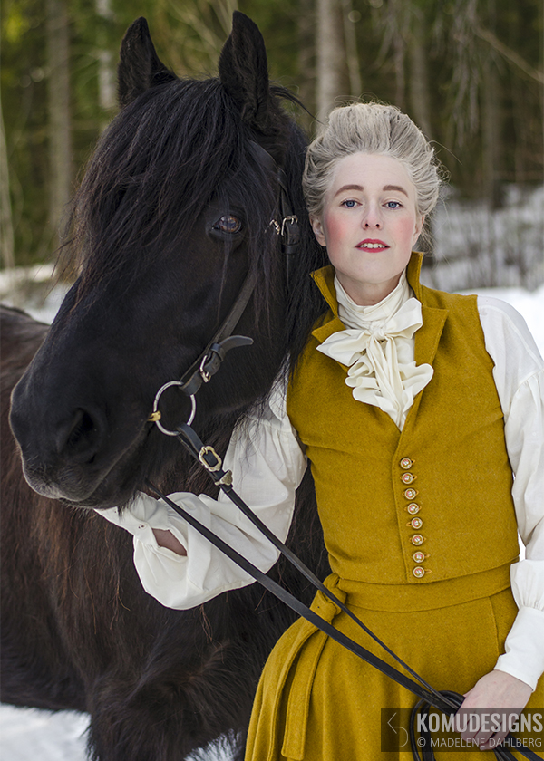 18th century riding habit / 1700tals riddräkt